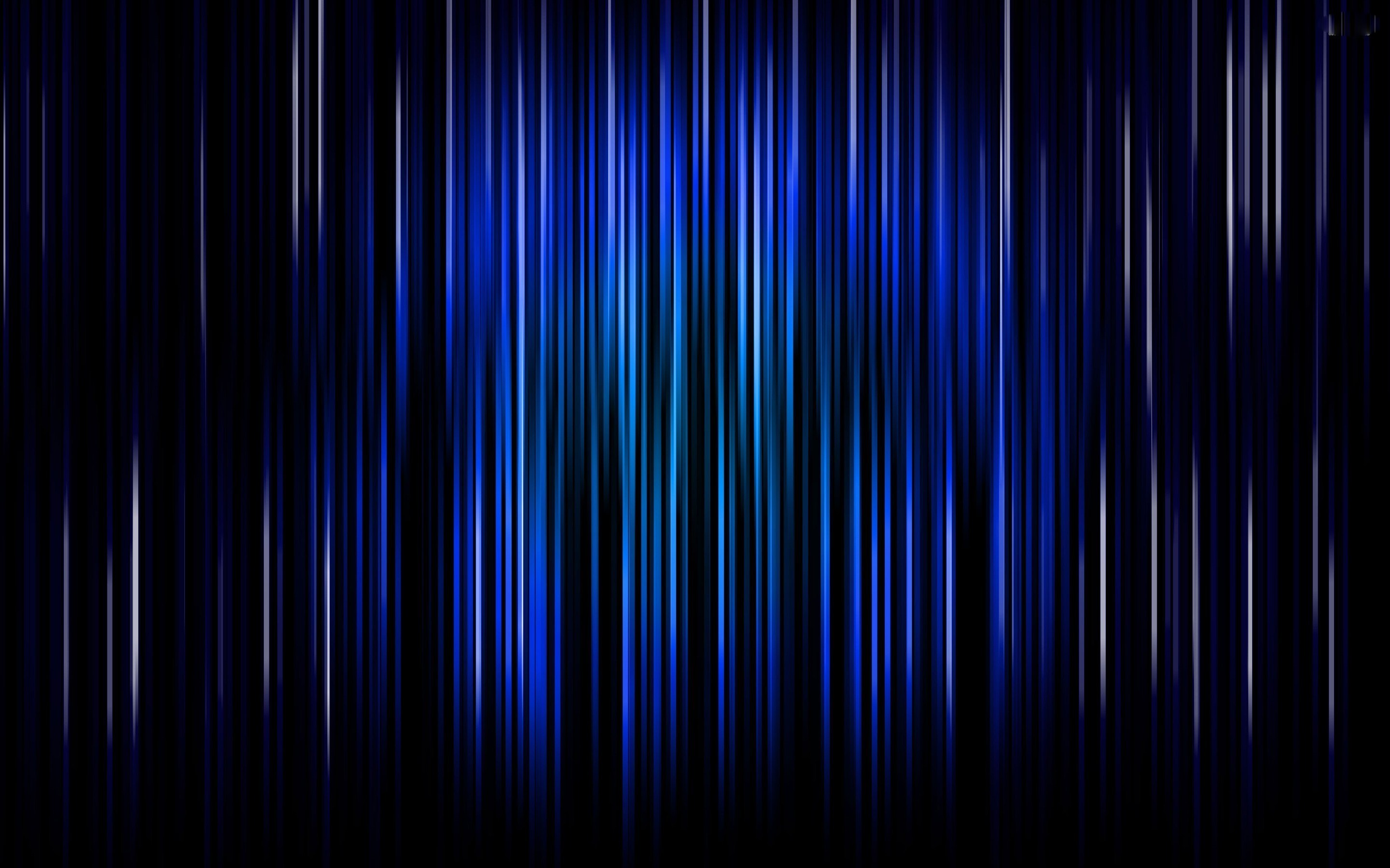 Blue Vertical Line Wallpaper