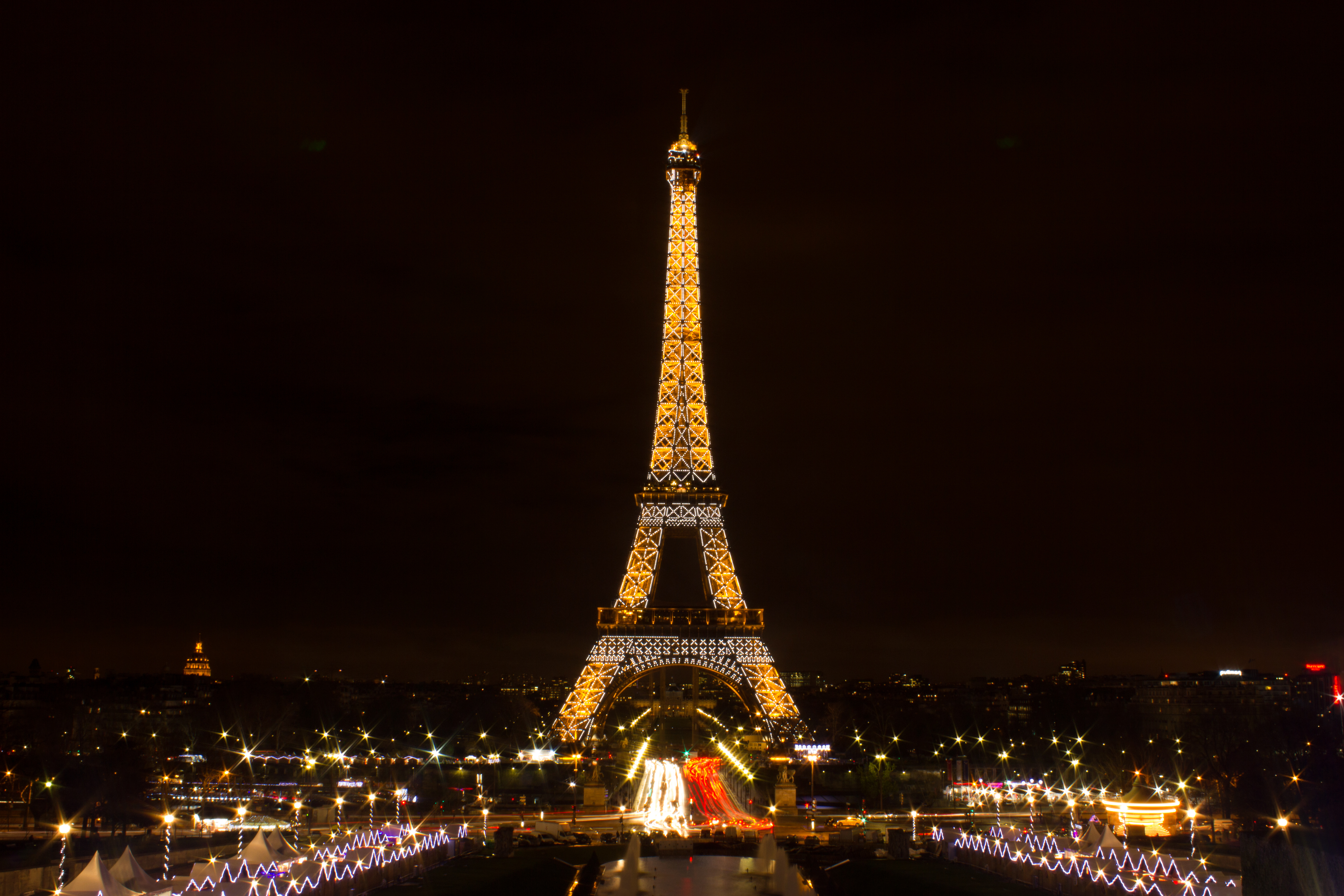 Eiffel Tower In Paris Winter Wallpaper And Image