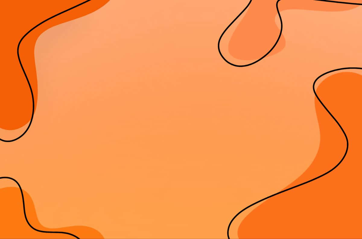 Get Energized With This Vibrant Orange Desktop Background Wallpaper