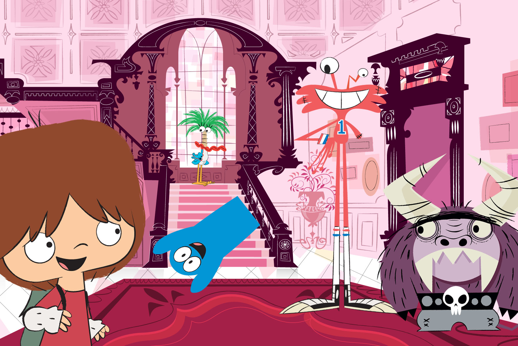 Fosters home for imaginary friends. 