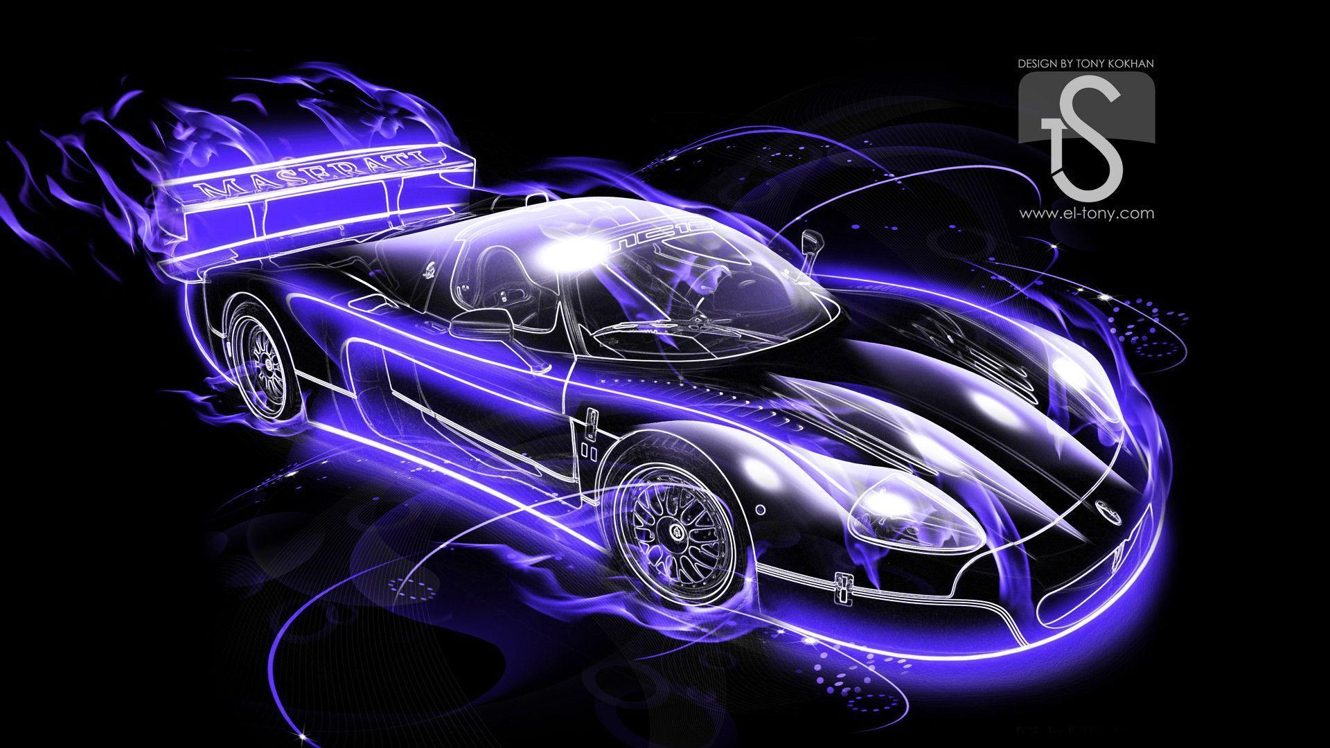 Cool Blue Cars Wallpaper On