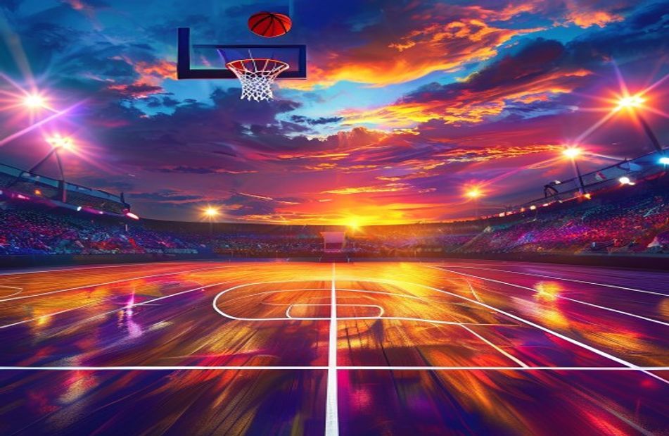 Basketball Court Wallpaper Hd