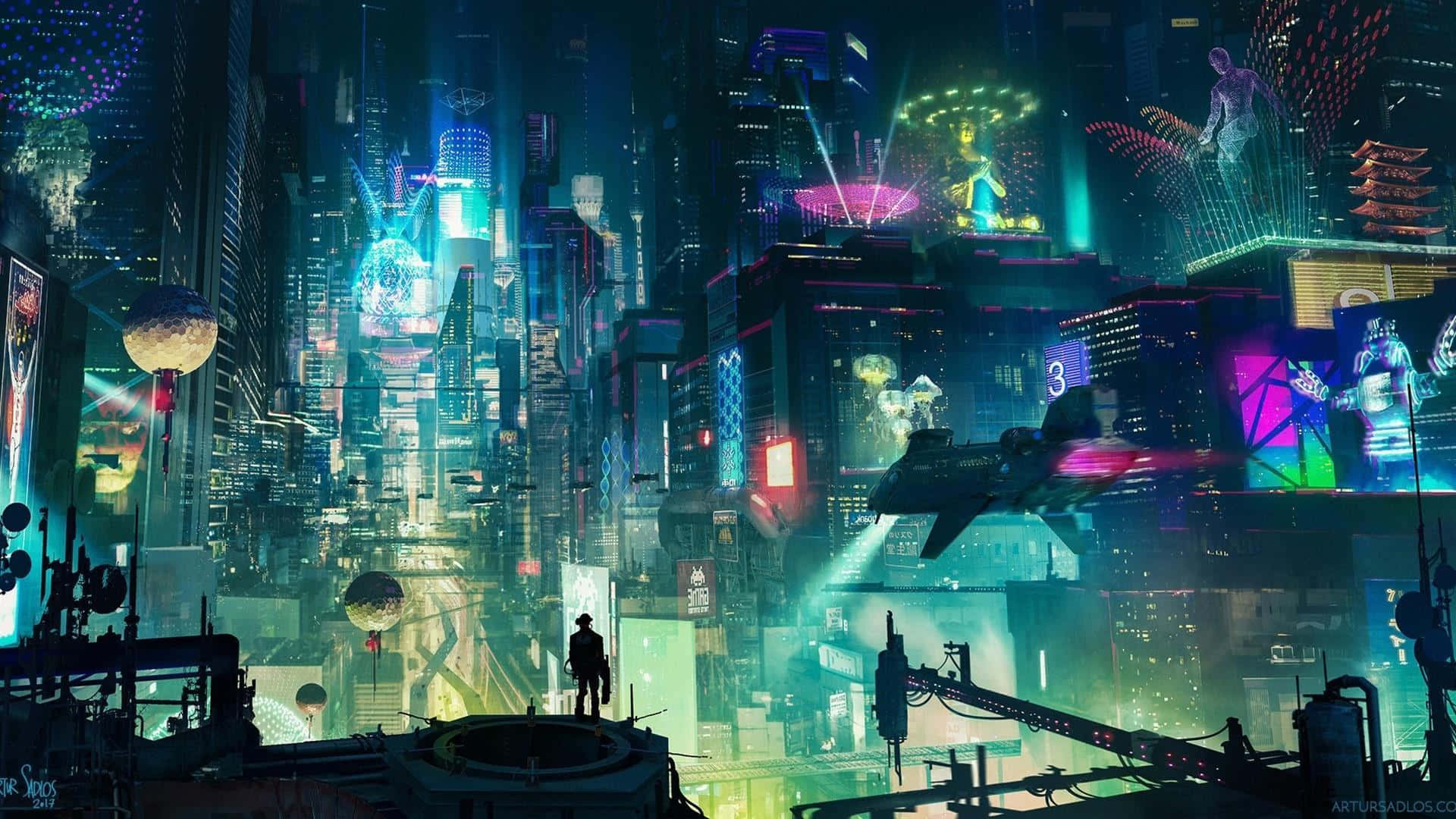 Cyberpunk Night City Wallpaper