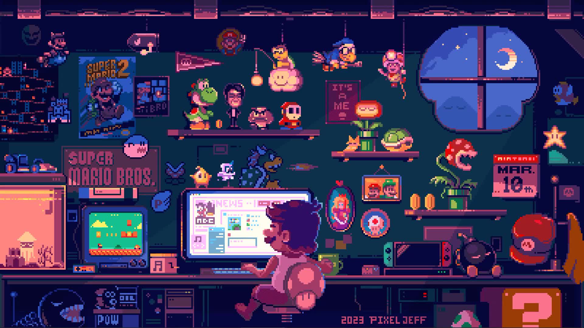 Pixel Live Wallpaper And More