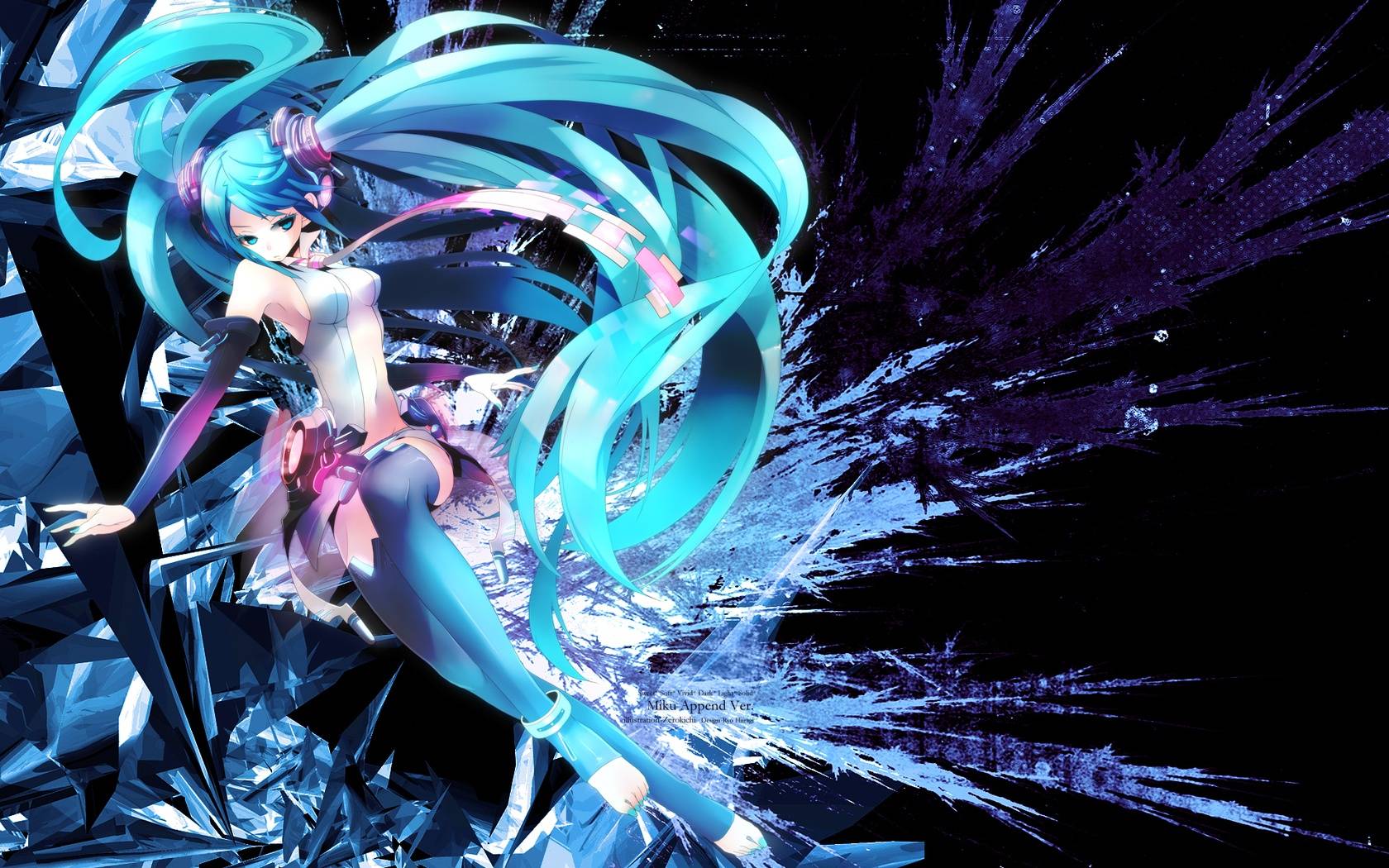 Cool Miku Hatsune Anime Manga Wallpaper