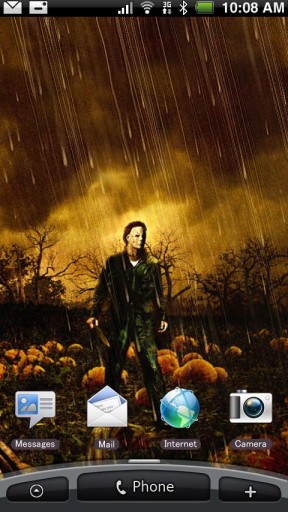 Bigger Michael Myers Live Wallpaper For Android Screenshot