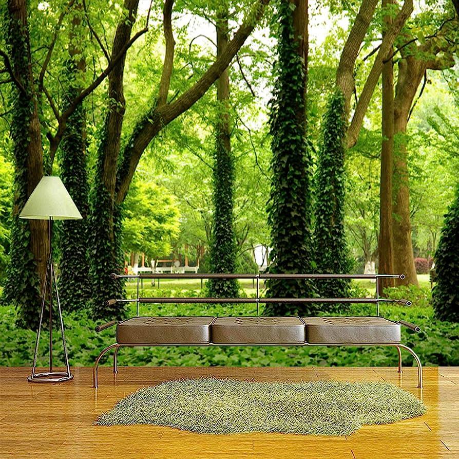 Amazon Green Forest Natural Scenery Wallpaper Wall Mural