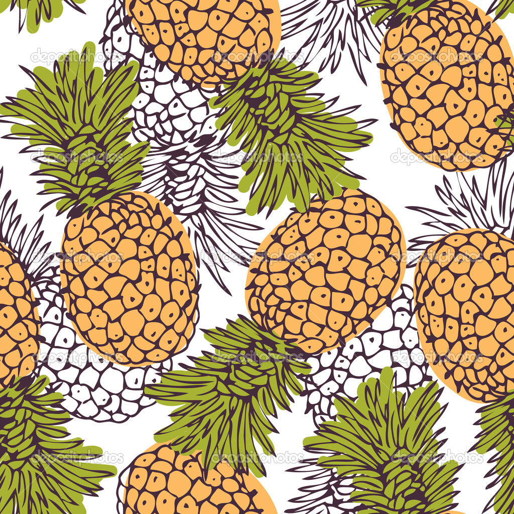Pineapple Pattern Images Pictures   Becuo