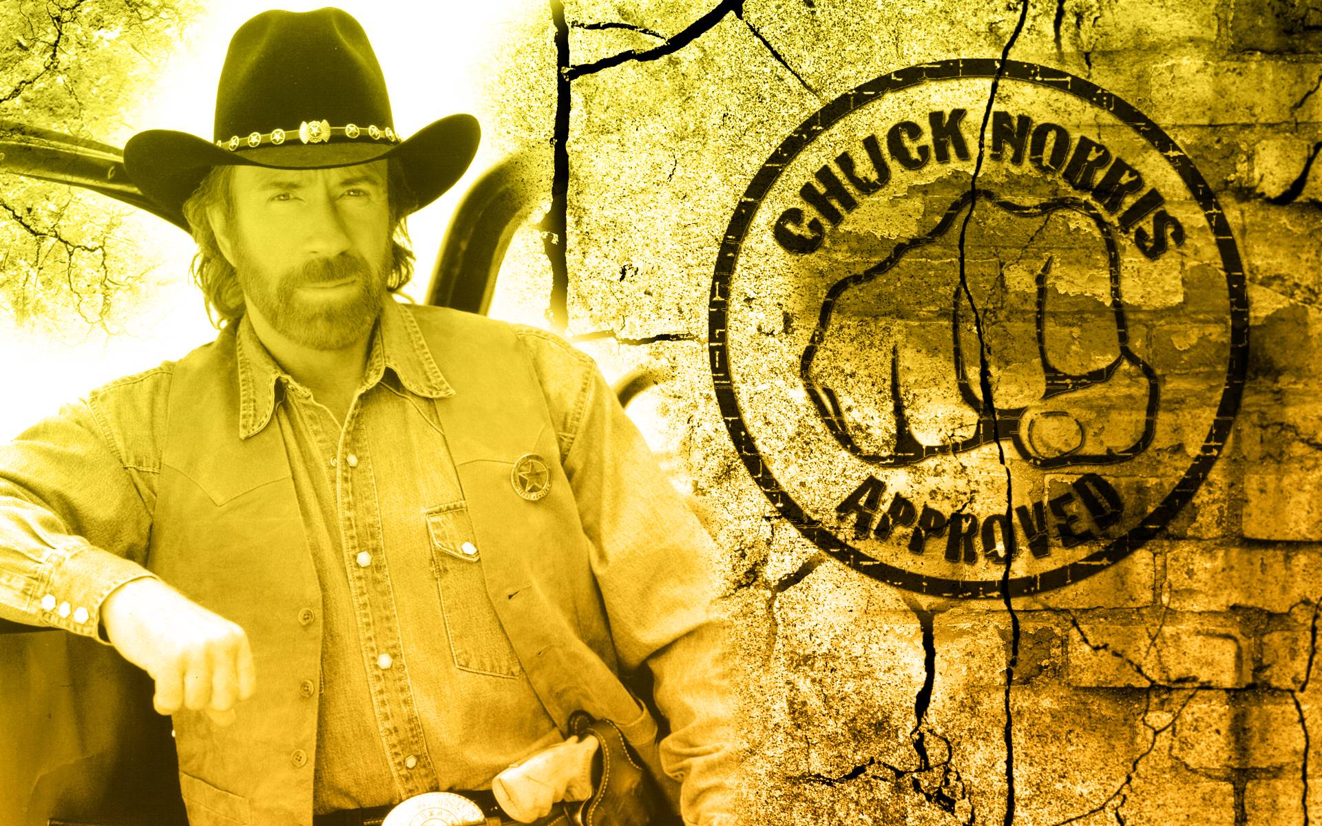 Wallpaper Chuck Norris Approved Myspace Background