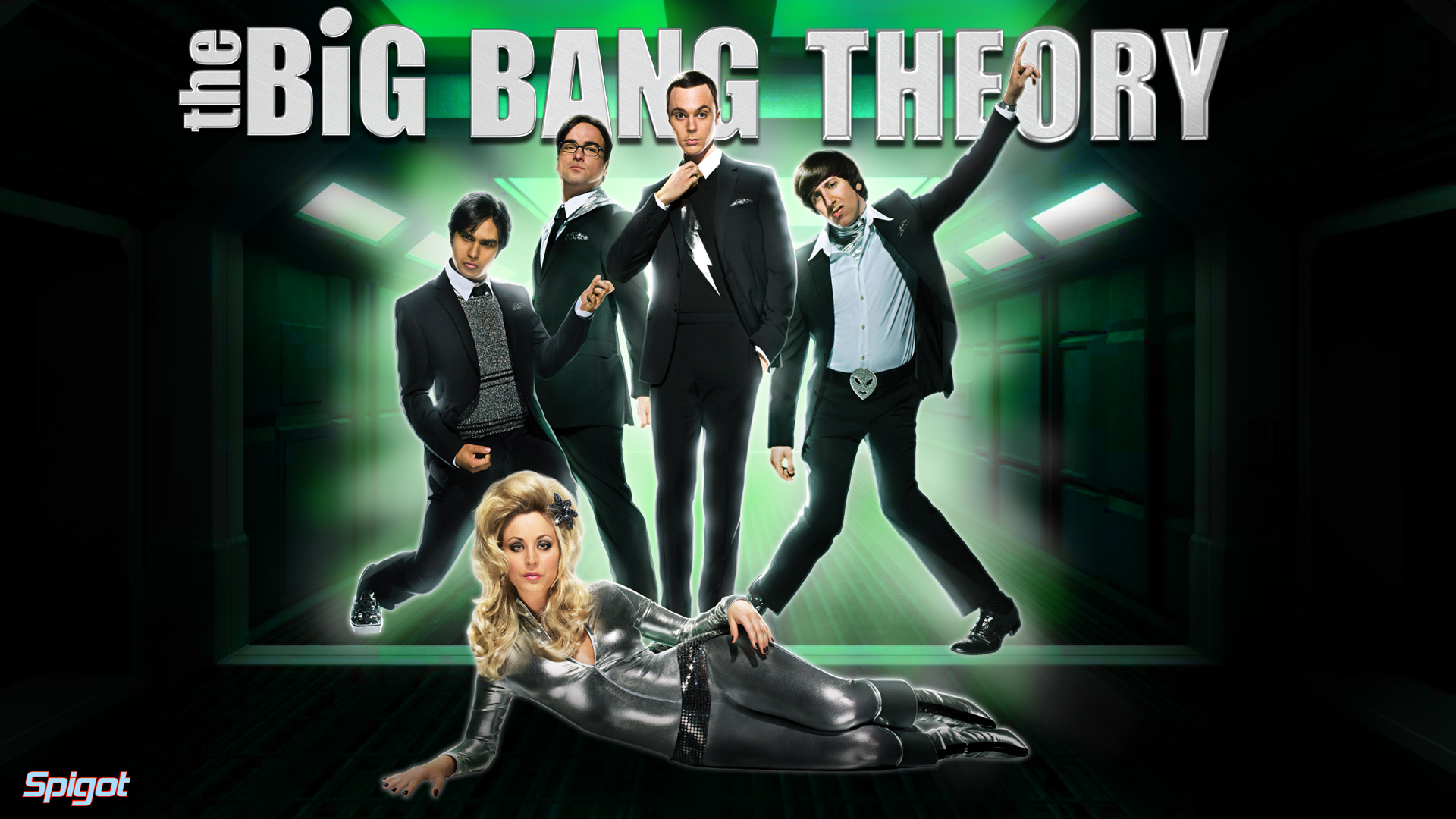 Heres a wallpaper I made of this awesome show The Big Bang Theory