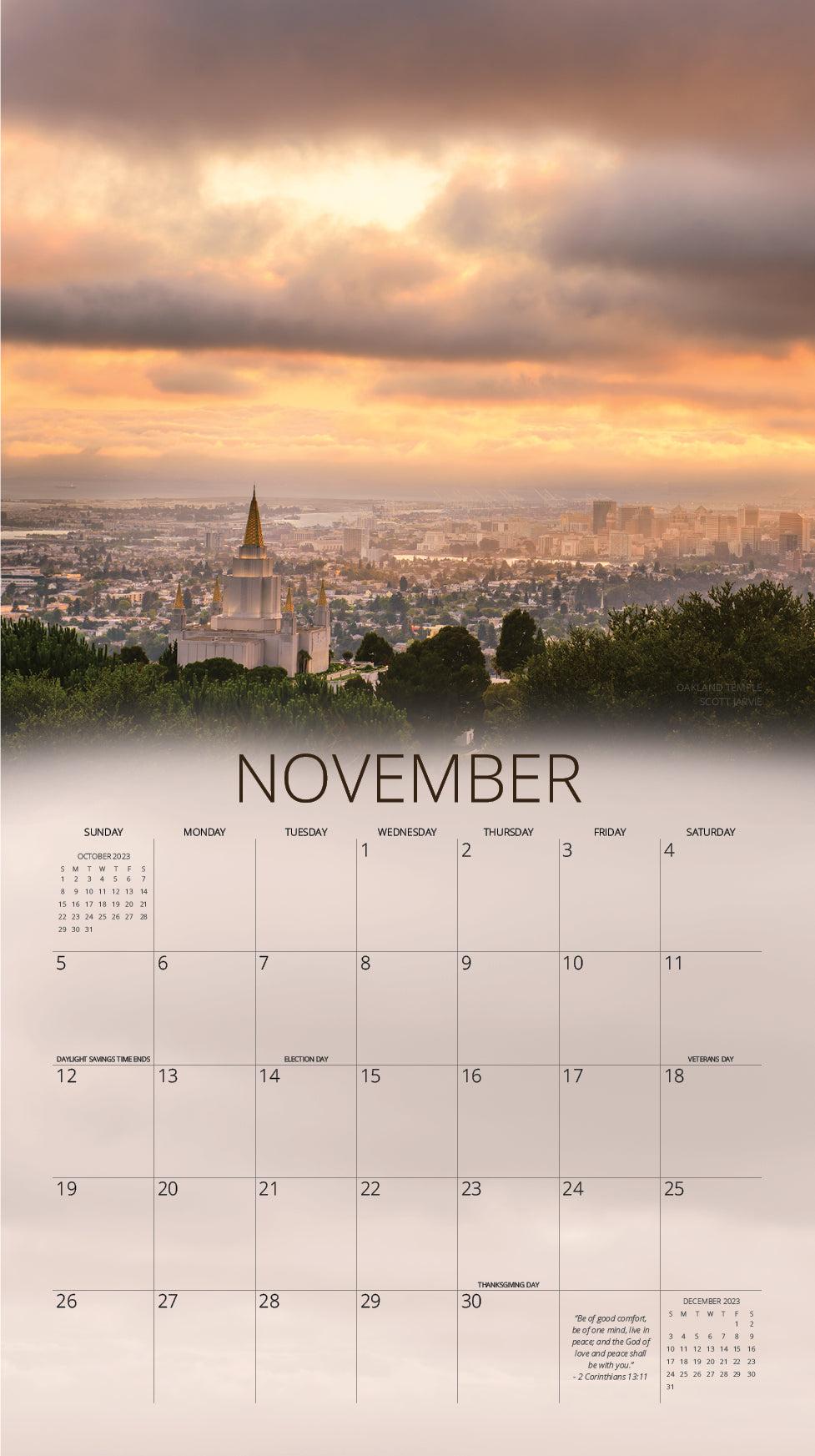 Scott Jarvie Calendar Between Heaven And Earth Altus Fine Art