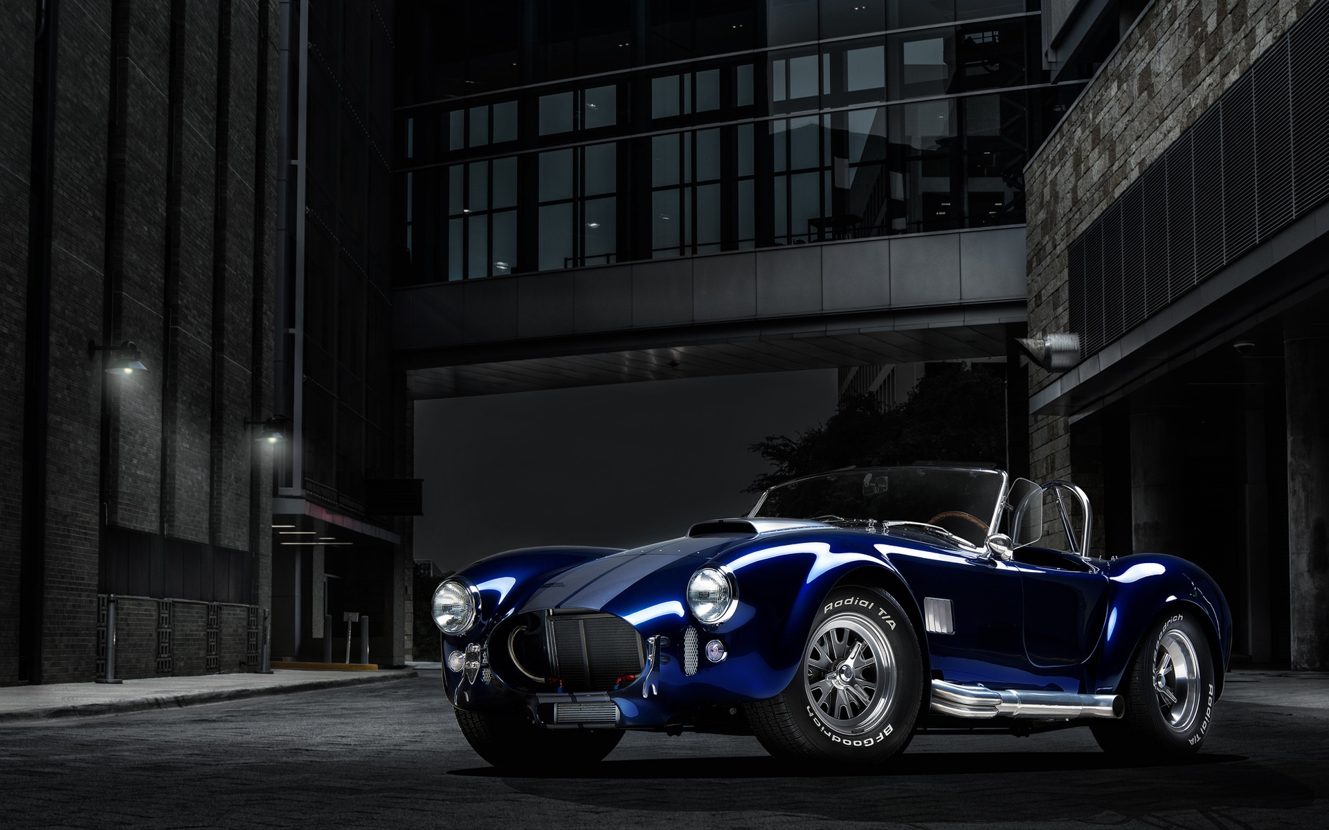 Blue Shelby Cobra Wallpaper