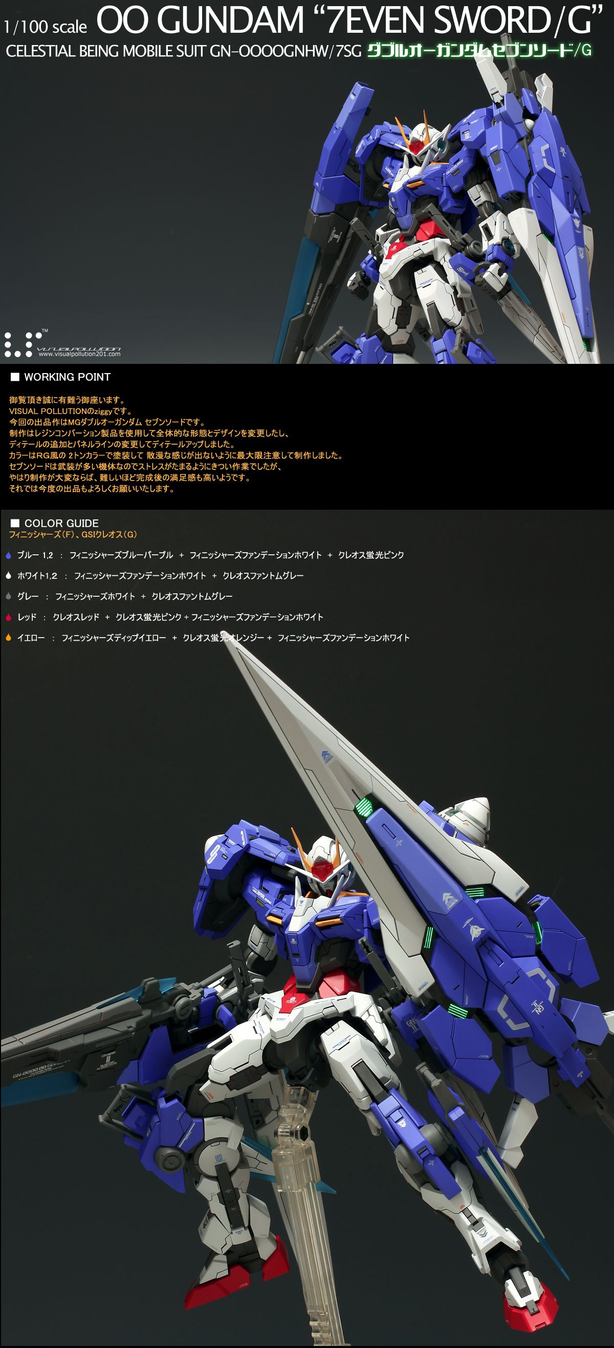 Mg Gundam Seven Sword G Work By Visualpollution