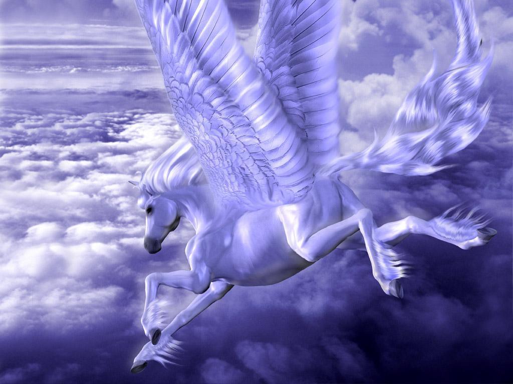 Pegasus Unicorns And Wallpaper