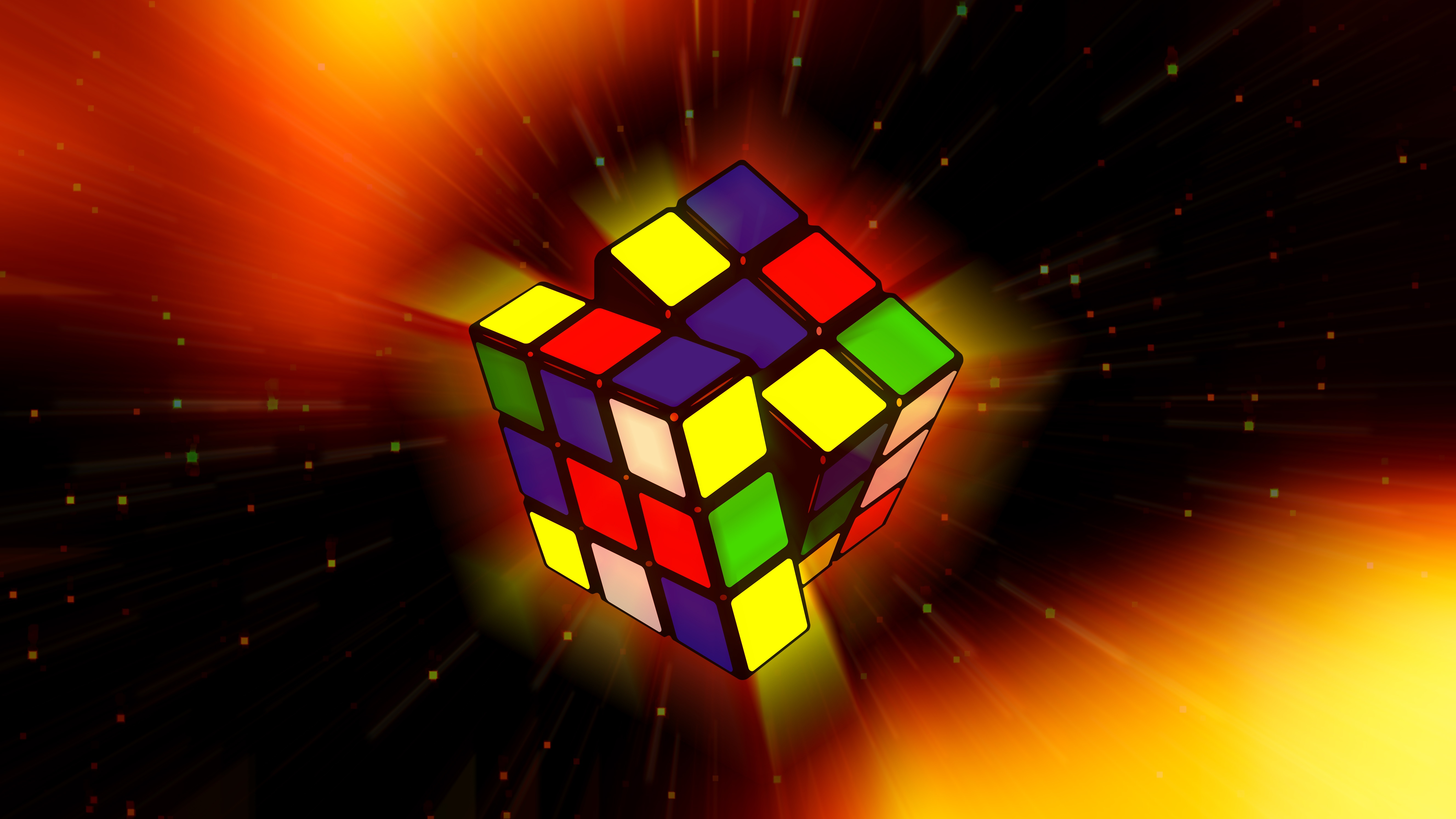 Rubik S Cube HD Wallpaper Background Image