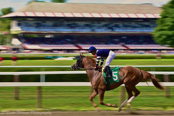 Race At Saratoga Course In Springs New York On Saturday