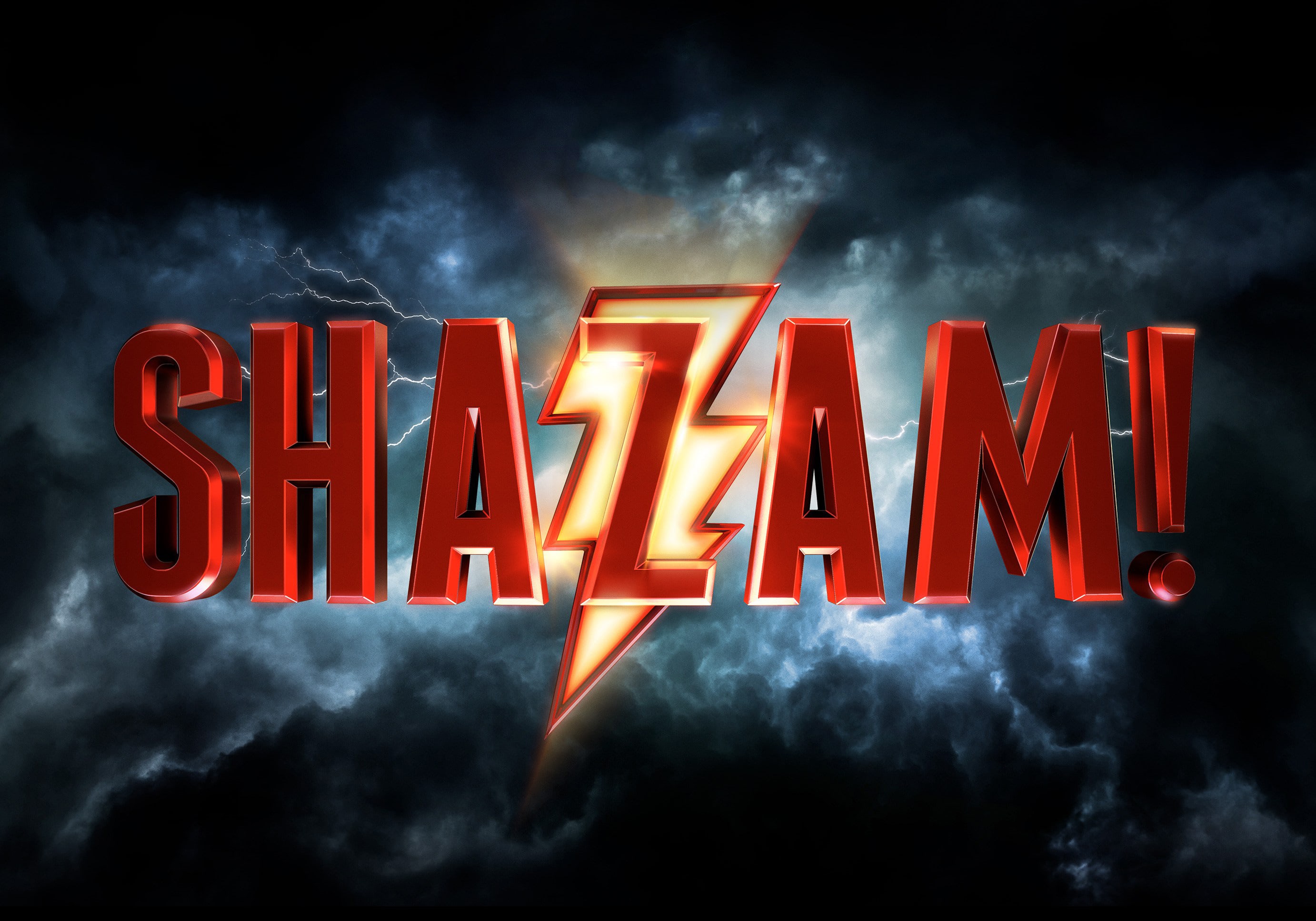 Shazam Movie Logo Wallpaper And Stock Photos