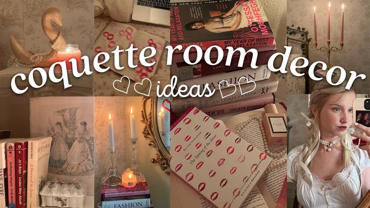 coquette room decor ideas how to make your room more aesthetic