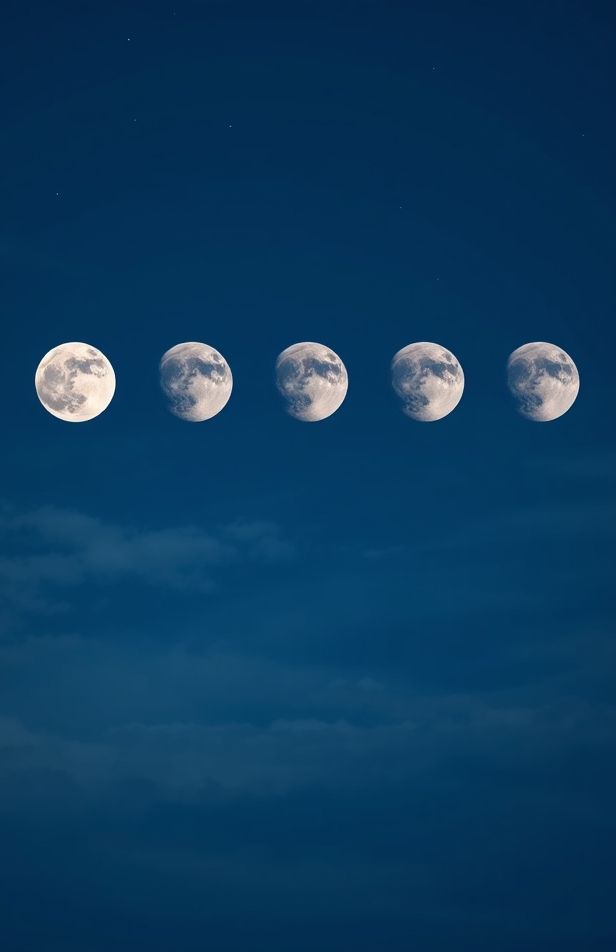 Phases Of The Moon Wallpaper