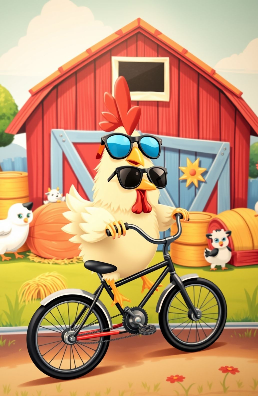 Funny Chicken Wallpaper