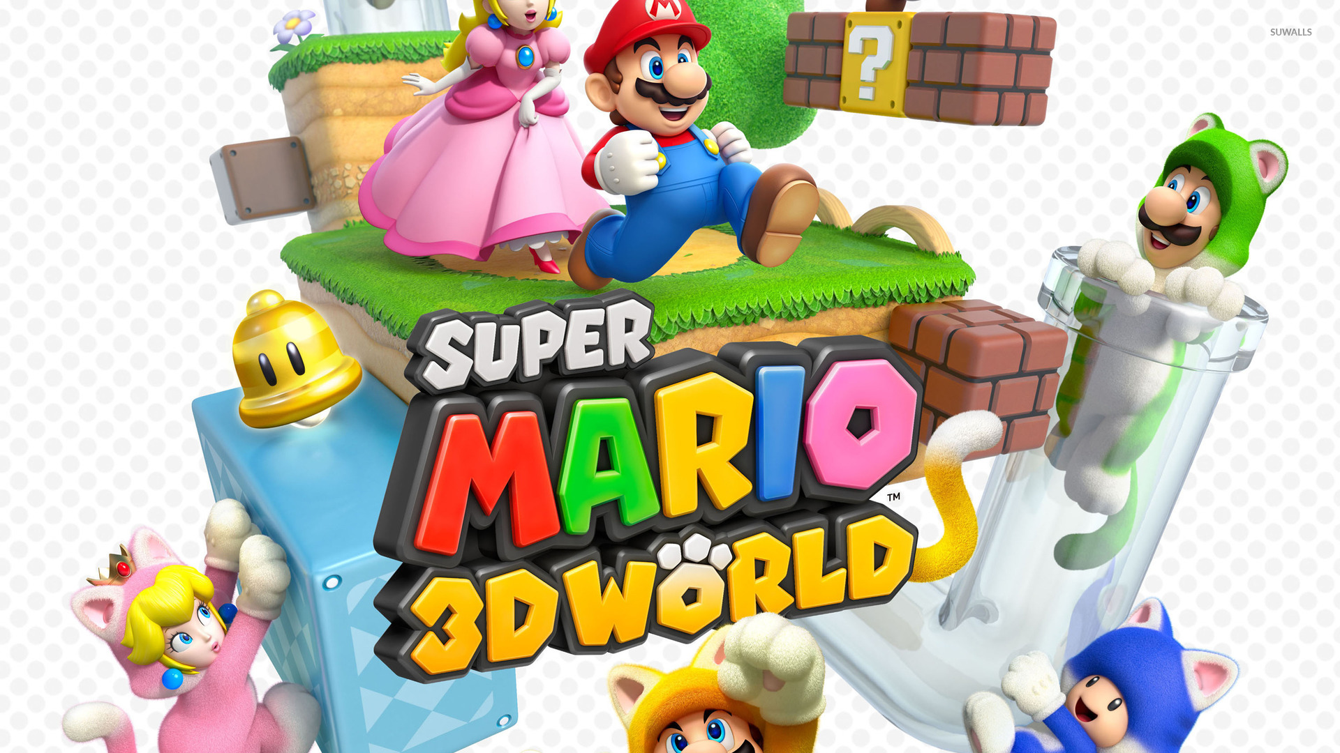 Super Mario 3d World Wallpaper Game