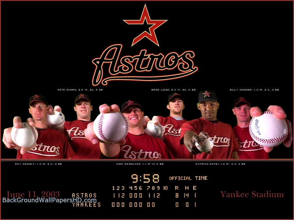 Houston Astros Desktop HD Wallpaper Background