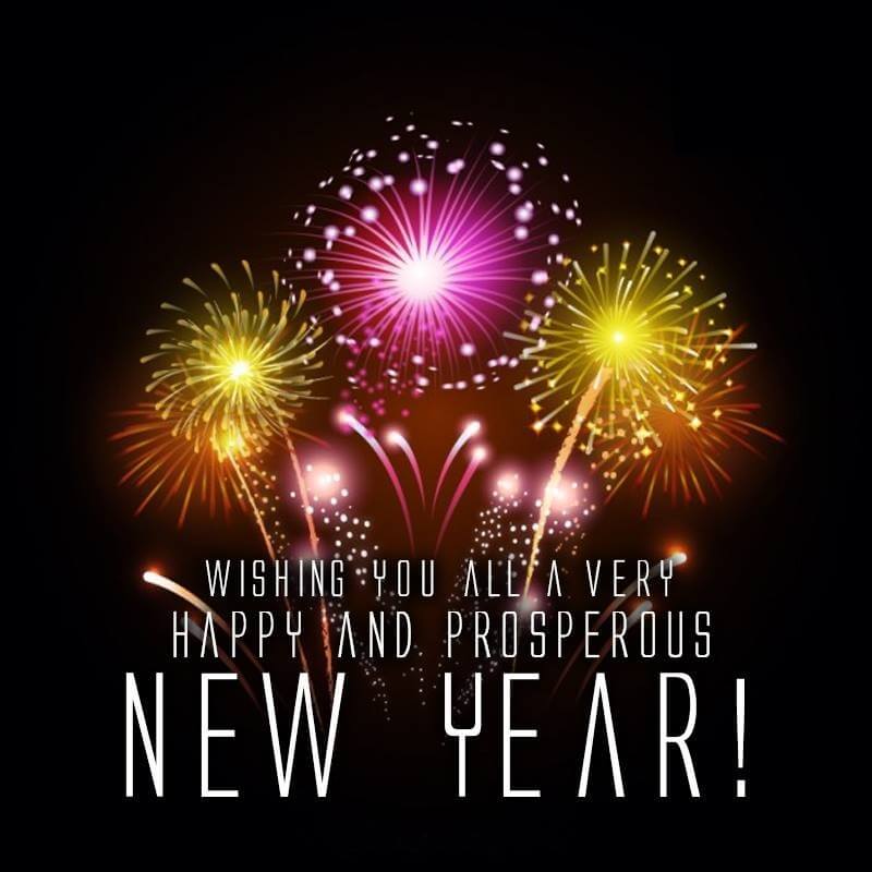 Advance Happy New Year Wishes Status Image