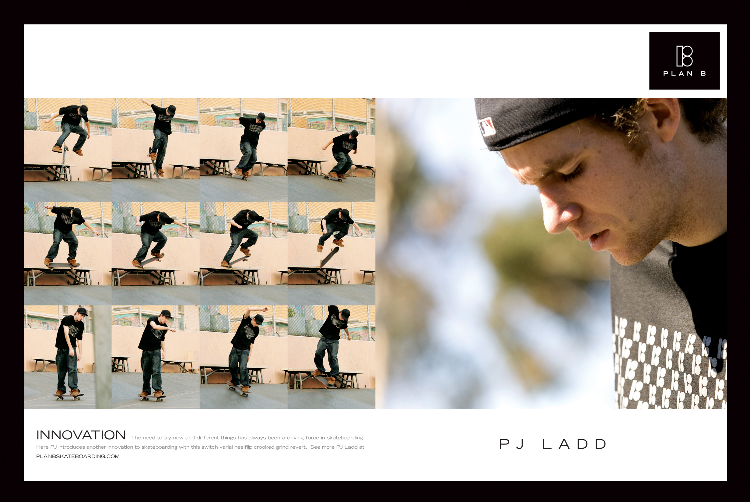 PJ Ladd Plan B Skateboarding Wallpaper