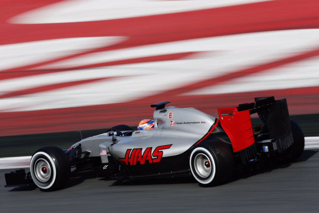 Haas Grosjean Buoni Progressi Di Assetto Mi Piace Guidare La
