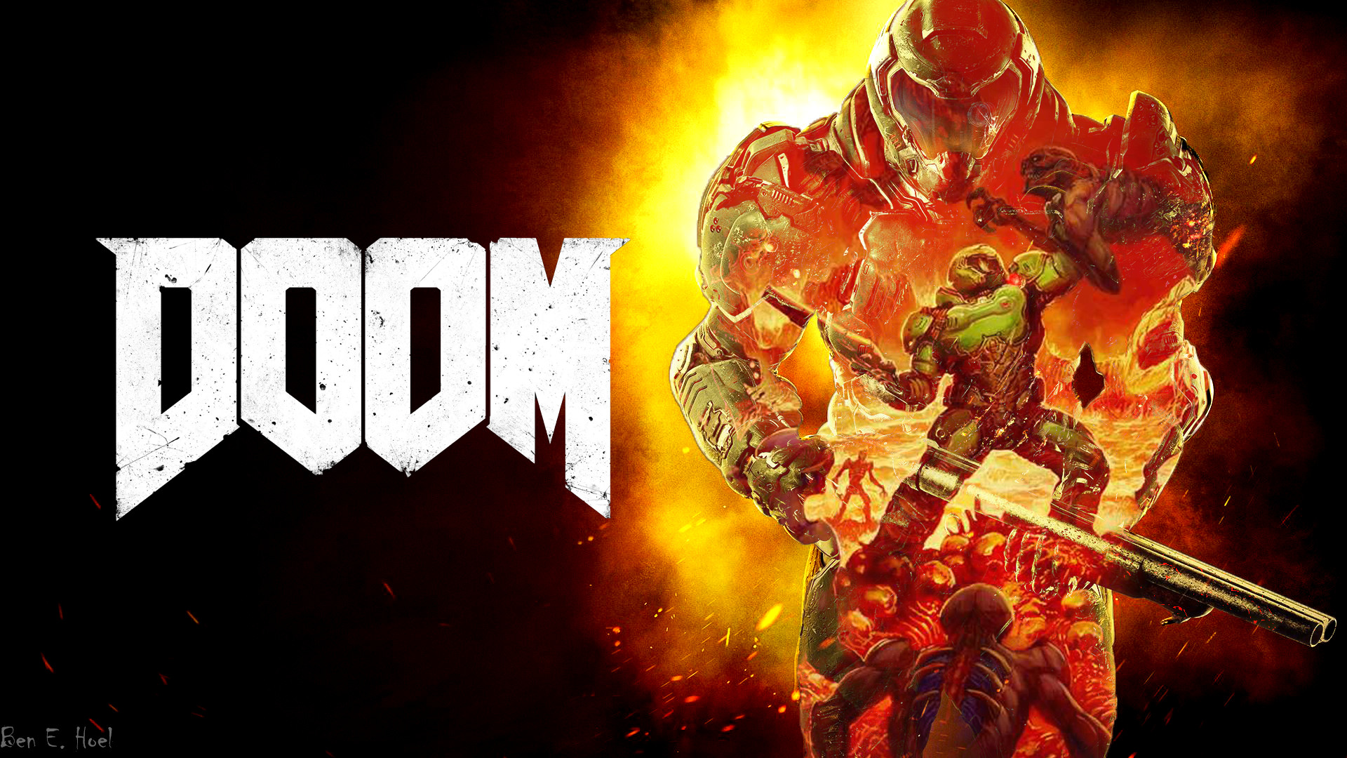 Doom 4k Wallpaper
