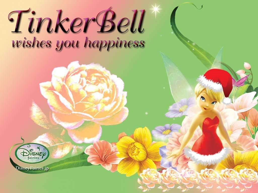 Wallpaper Tinker Bell Fairies Forever