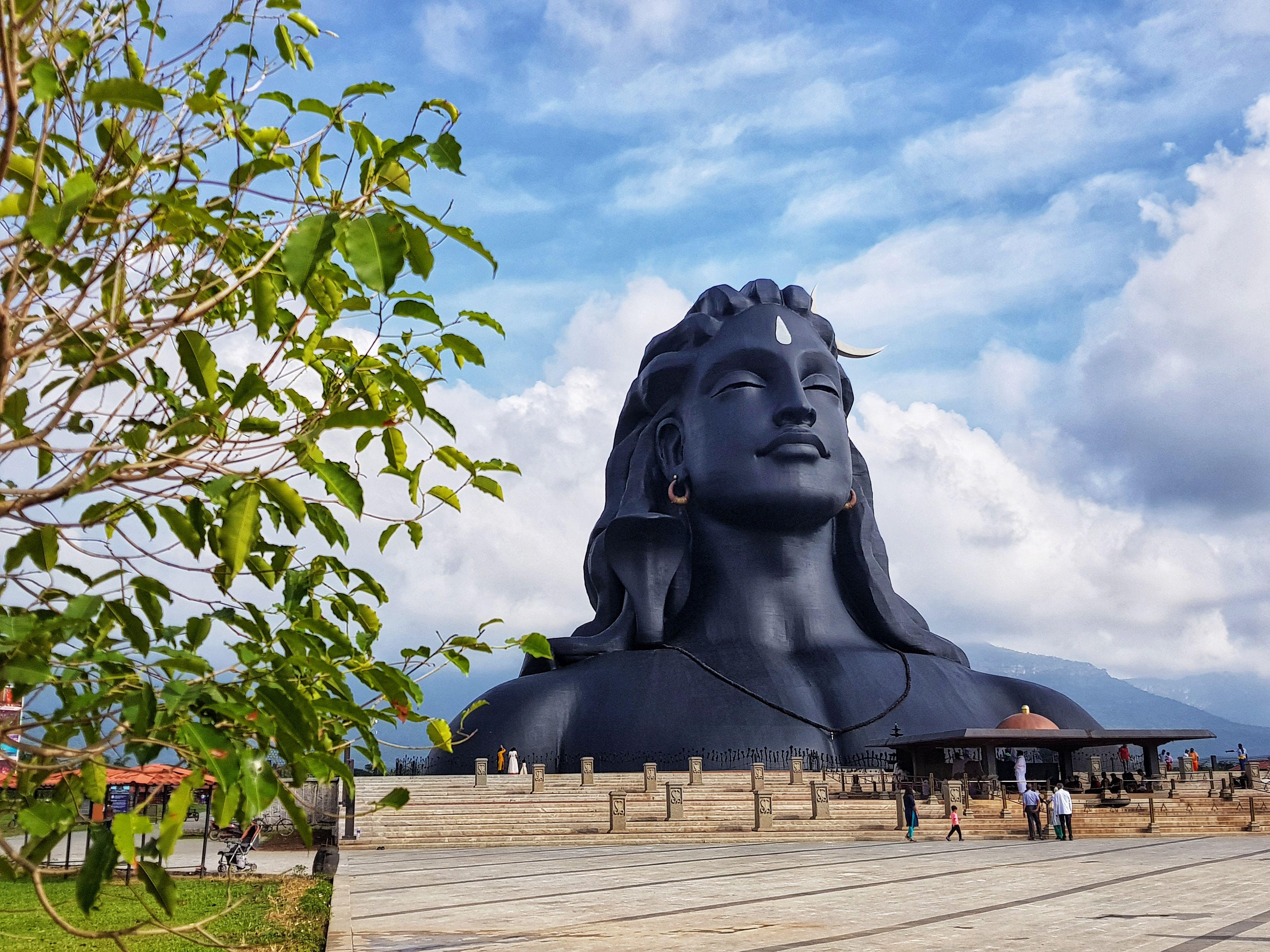 Image of Adiyogi Lord Shiva Statue in Isha Yoga Coimbatore Tamilnadu  India Lord Siva StatueRQ087024Picxy