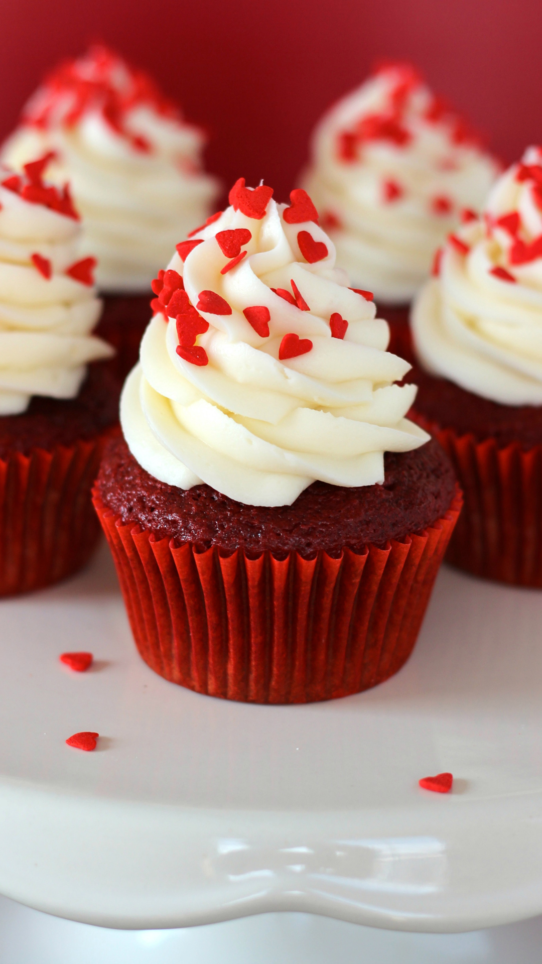 Red Cupcakes Htc One Wallpaper Best Wallpaperhtc