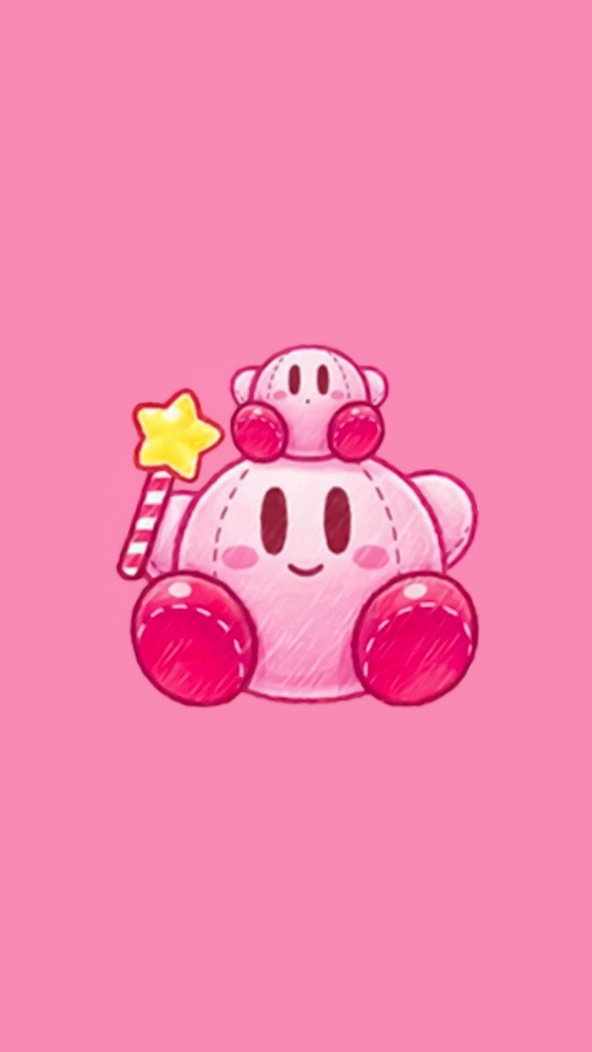 Alisa 1991 on Kirby BG Kirby character Cute cartoon