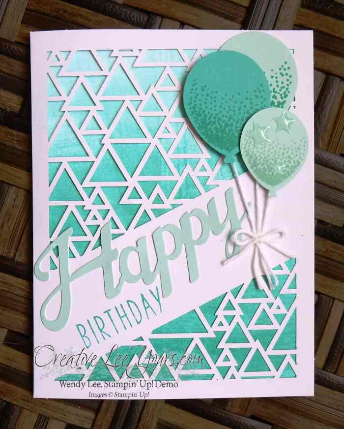 Stampin Up Many Manly Occasions by Wendy Lee May 2016 Paper Pumpkin