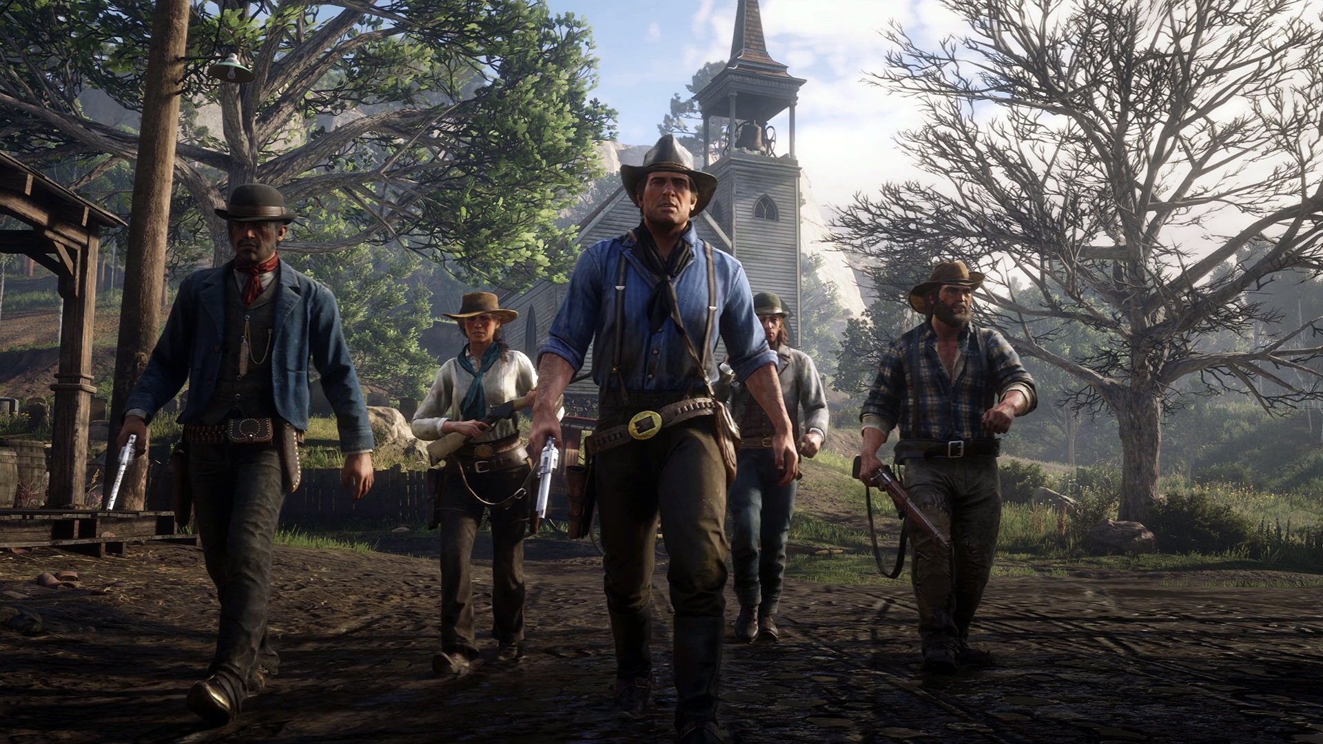 Red Dead Redemption Dutch S Gang HD Wallpaper Background