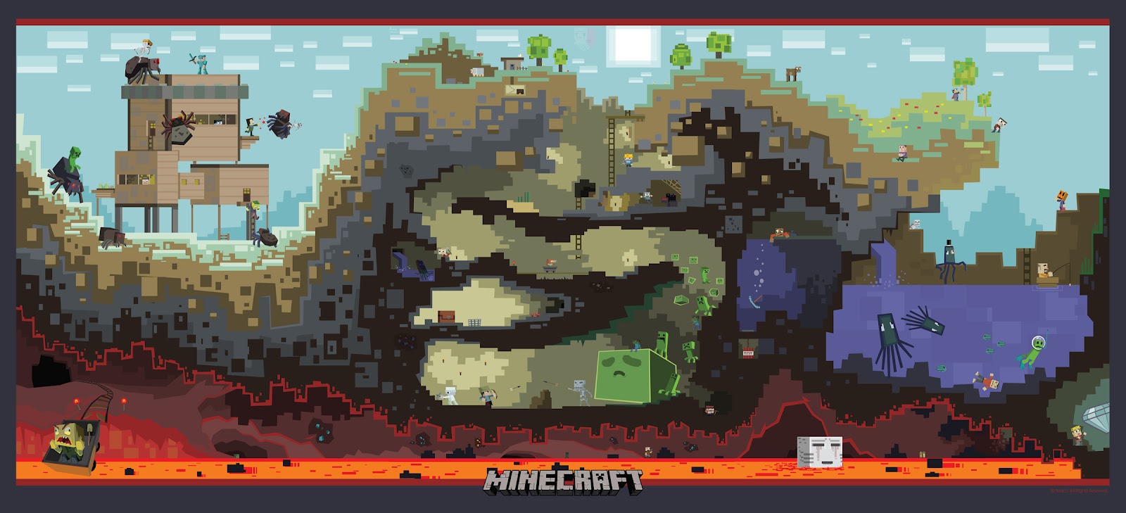 Minecraft Official Poster