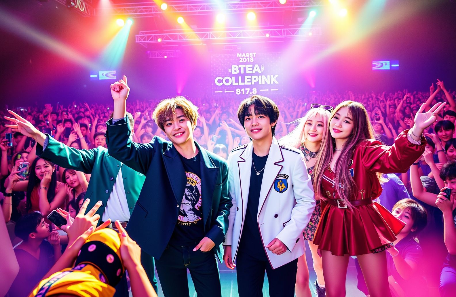 Bts And Blackpink Wallpaper
