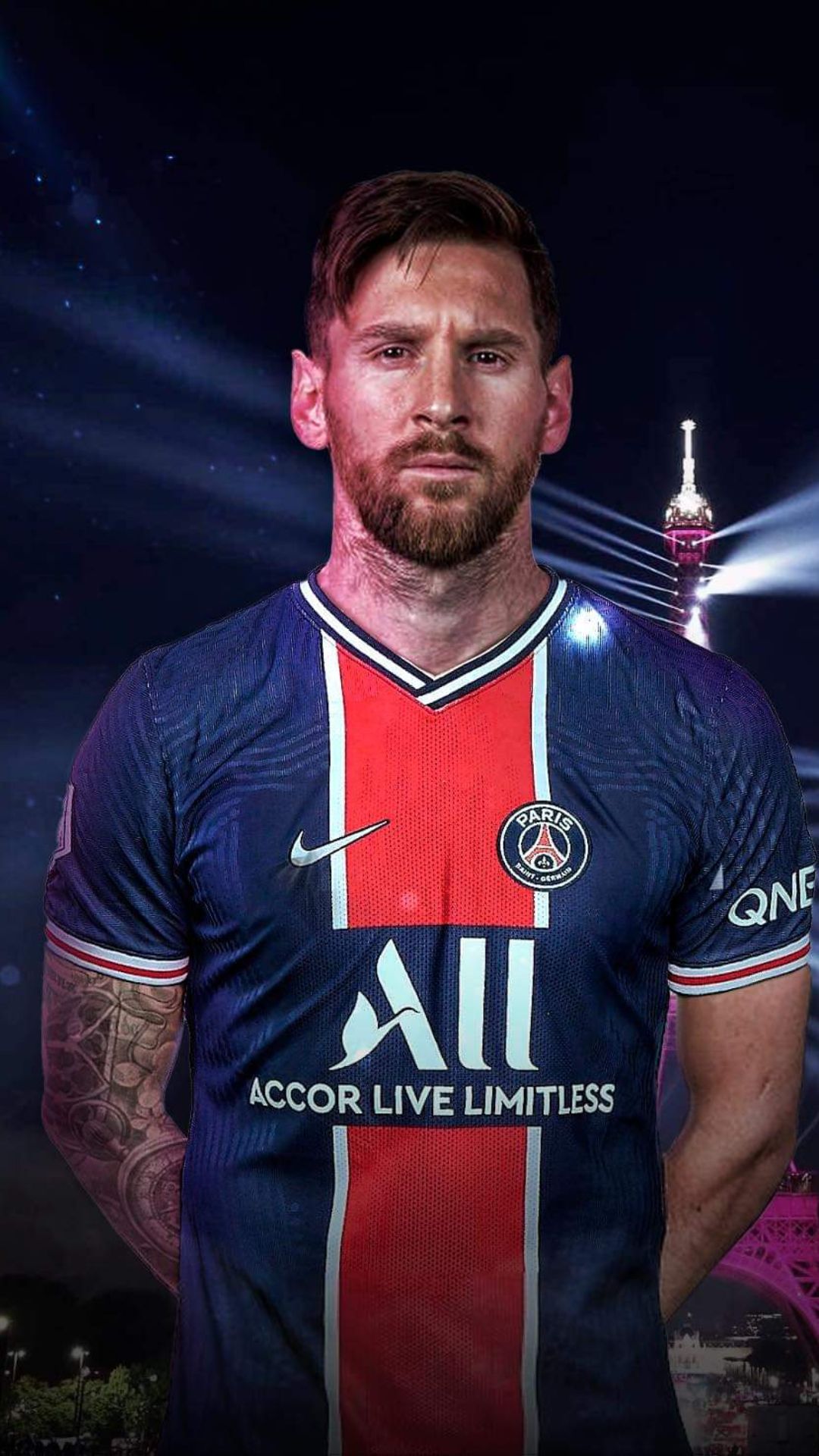 Lionel Messi PSG Wallpapers   Top Best Messi PSG Pictures Photos 1080x1920