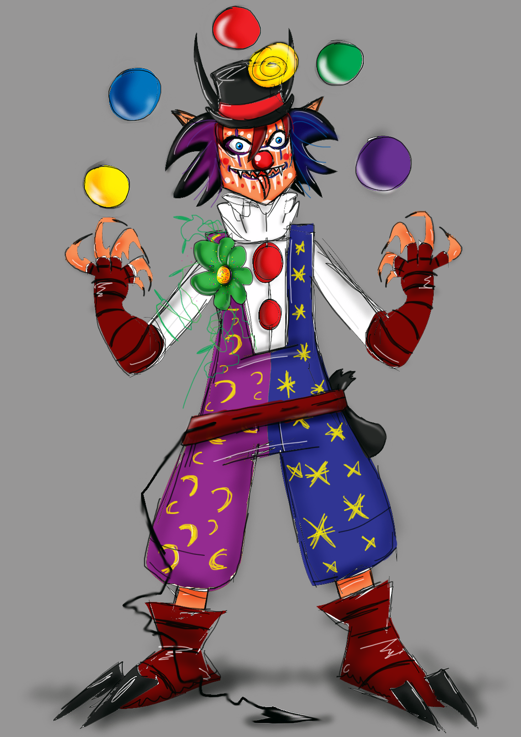 Clown Demon By Iszk Tv
