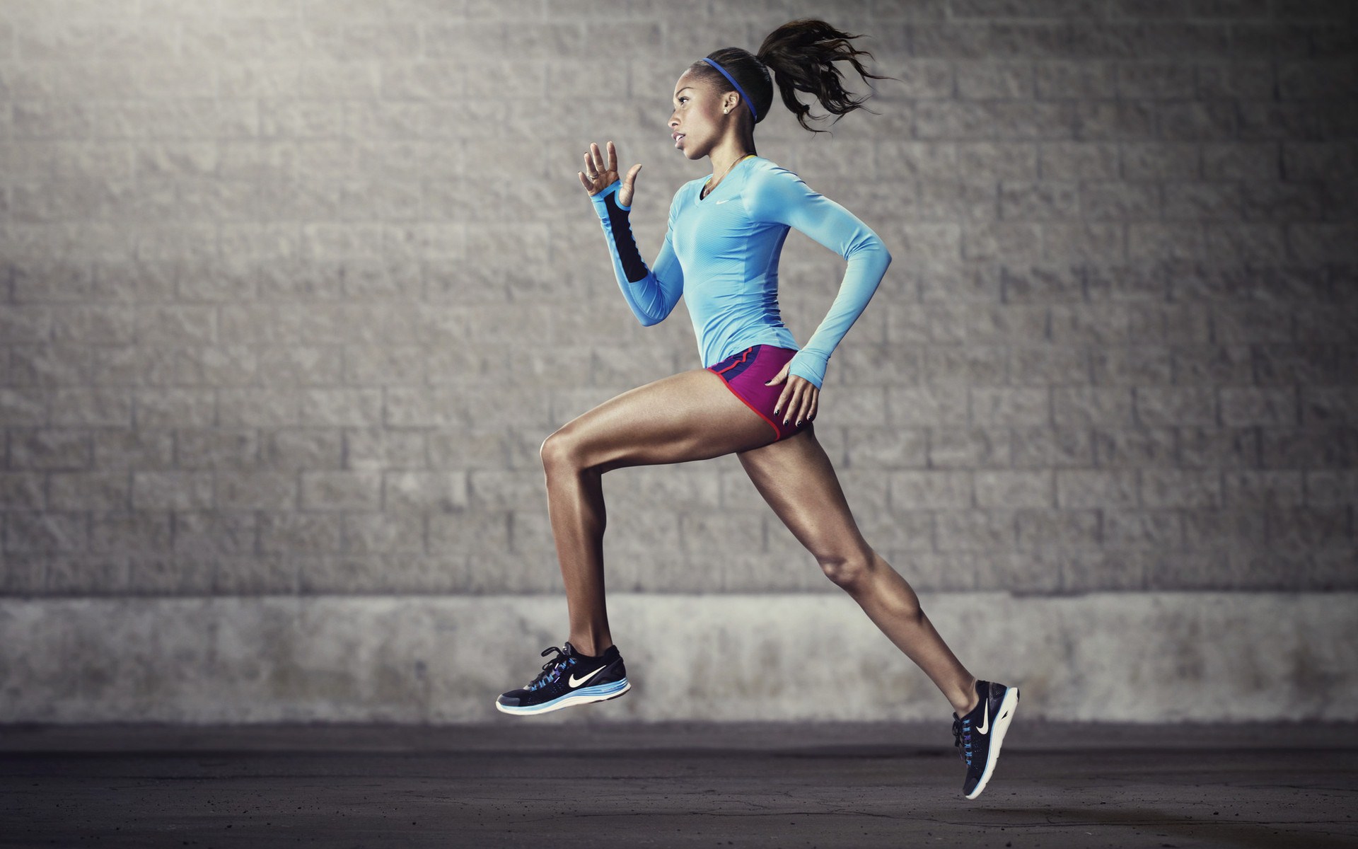 Girl Nike Running HD Wallpaper Fyi