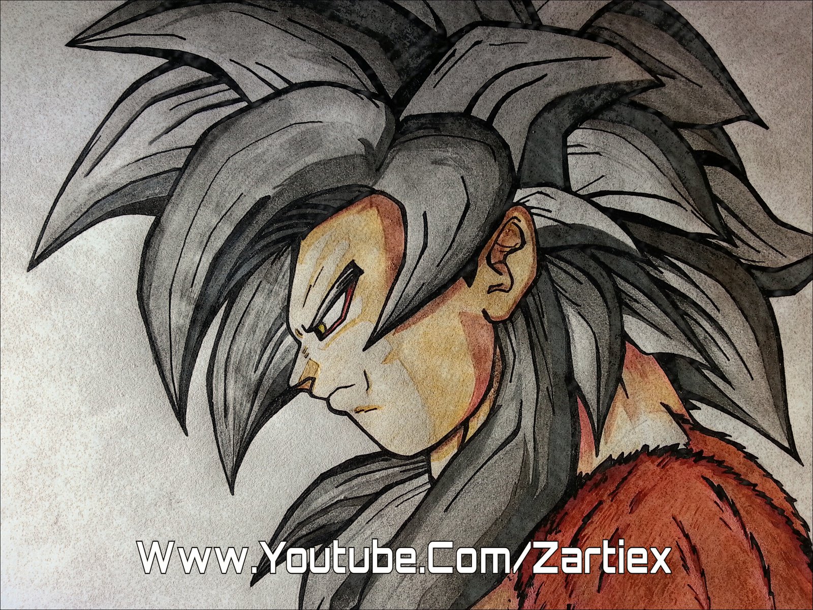 Drawing Goku Ssj4 Wallpaper HD Pc Zartiex By