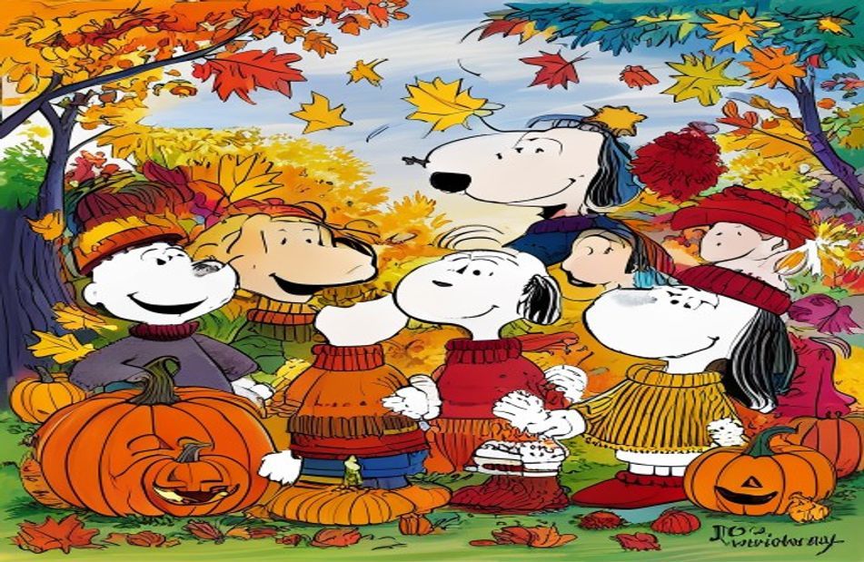 Peanuts Autumn Wallpaper