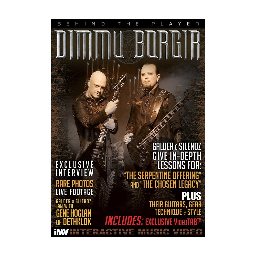 Dimmu Borgir Guitarists Galder Silenoz Behind The Player Dvd