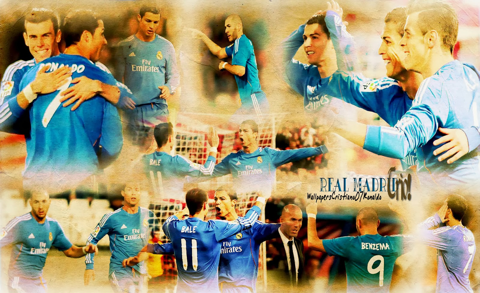 Ronaldo Wallpaper Cristiano Karim Benzema Gareth Bale