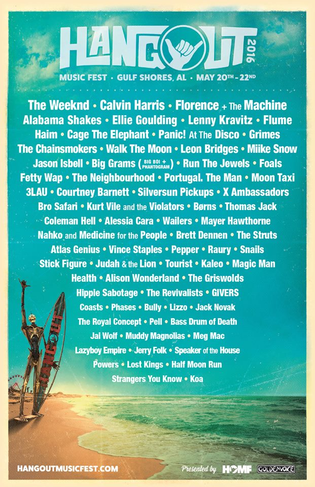 Hangout Music Festival Reveals Lineup Consequence