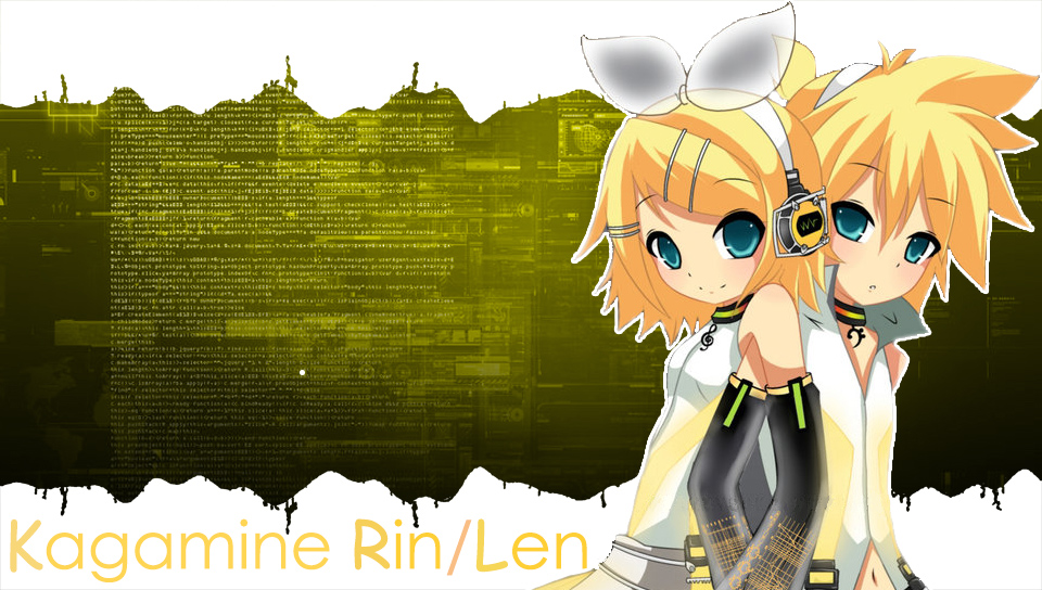 Kagamine Rin Len V2 Ps Vita Wallpaper Themes And