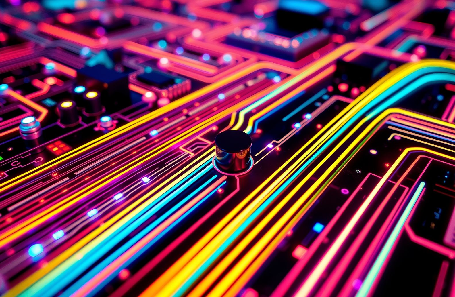 Circuit Board Wallpaper Hd