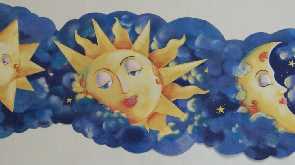 Sun Moon Stars Wallpaper Coolstyle