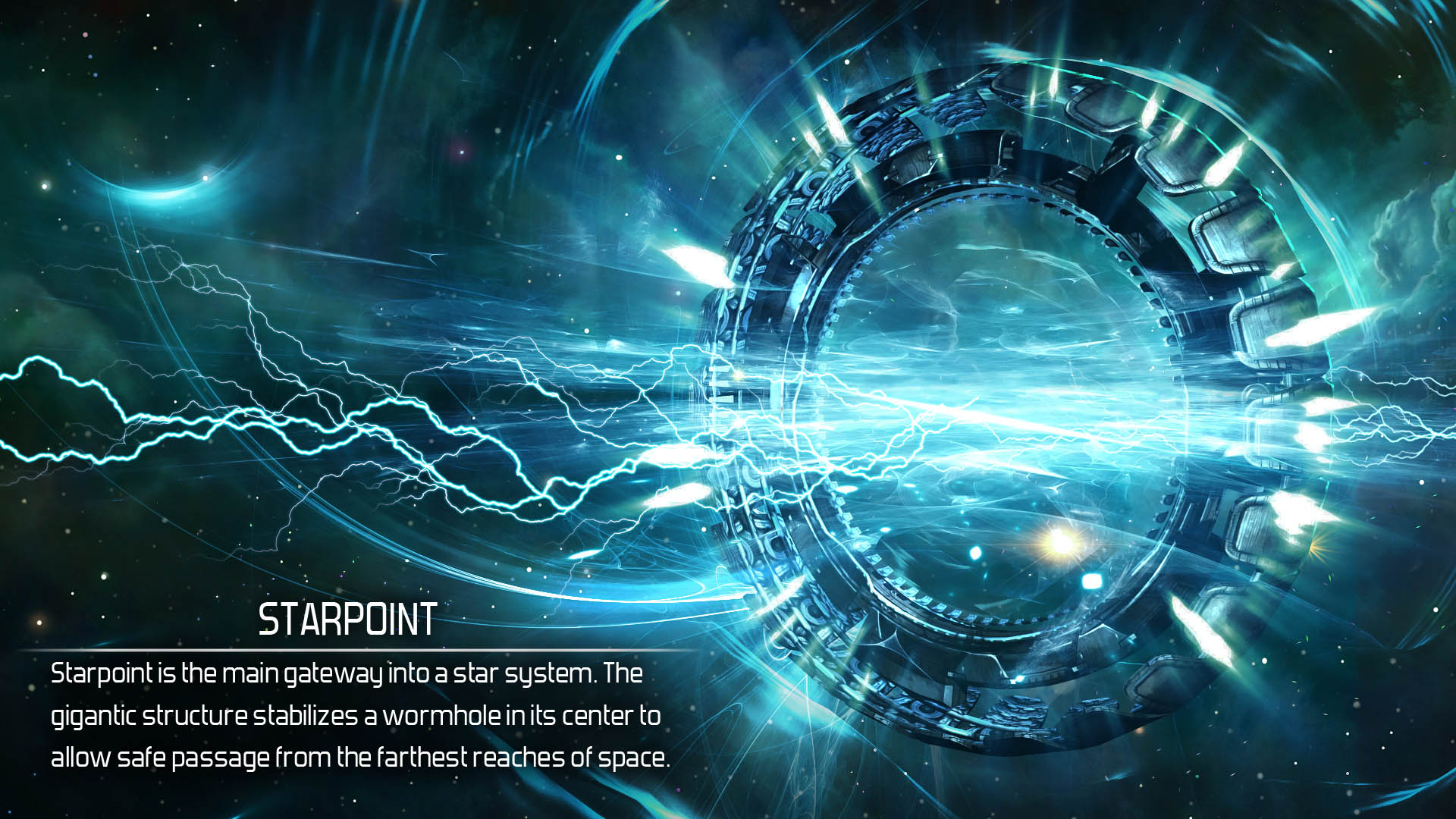 Gemini Sci Fi Spaceship Starpoint Wallpaper Background